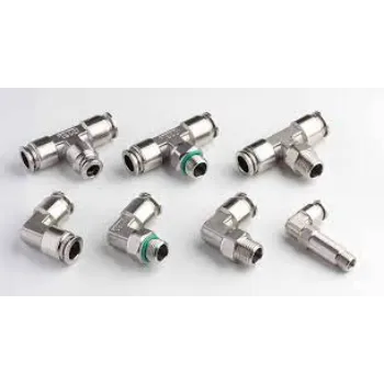 Push In Fittings  Silver  Color 